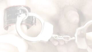 Tied up twink BDSM play and dildo drilling before raw riding