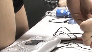Tied up twink BDSM play and dildo drilling before raw riding