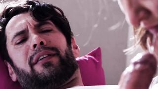 Naughty Paige Owens choked and drilled hardcore doggystyle