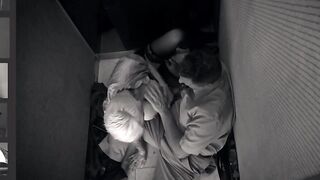 three hole sex into the elevator with secretary Mila Milan