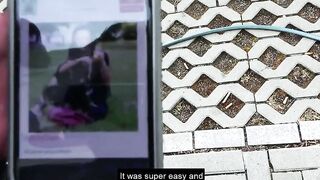 Cougar secretly recorded on a Hot date with sex