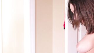 Hot babe Ashley Adams pounded hard by anaconda cock