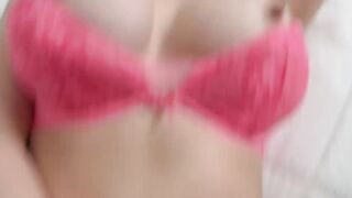 Big titted Alix Lynx blowing stepson before riding him POV