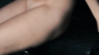 Alina Lamours sex dream with a three-way inside the elevator