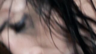 Alina Lamours sex dream with a three-way inside the elevator