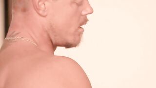 Personal coach seduces big titted client