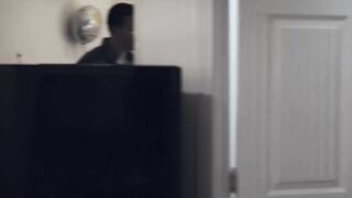 Stepmom Kit Mercer helps her son with his throbbing erection