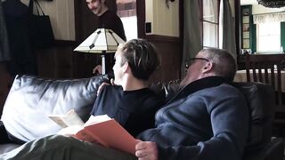 Reading our fav books with horny uncle