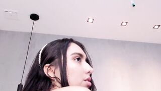 Horny Lady Fuck Her Pussy With Rubber Cock and Squirts