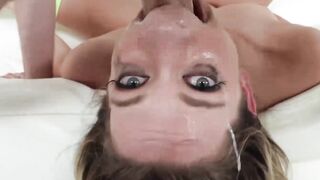 Big tits Khloe Kapri wants cum on her face after sucking