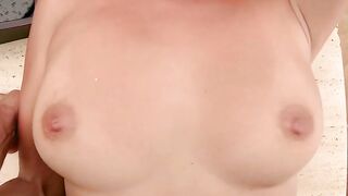 Hot blonde Jasmin Titus having outdoors sex point of view
