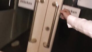 Willing hobby whores inseminated during a group fucked