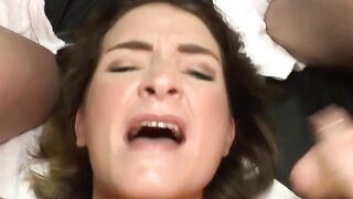 All holes plowed at a crazy AO sex party