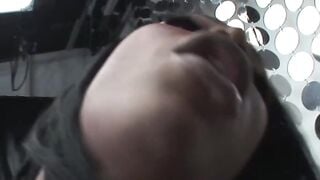 Ebony shemale fucks boyfriend and makes him squirt cum