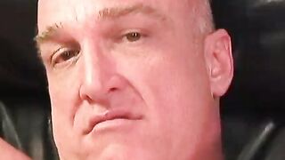 Old senior uses huge anal toy to stretch his tight hole solo
