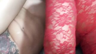 Booty banged! sex party AO with multiple insemination