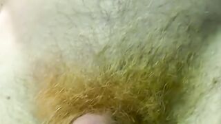 Ginger amateur with huge beard sucked dry by mature homo