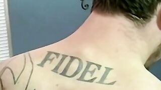 Amateur gays rimm each other and bareback for huge cumshot