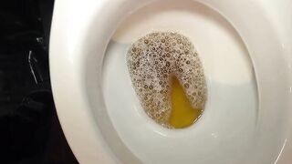 Intense peeing party with 10 liters of piss
