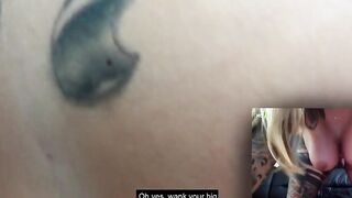 Sex date recorded with a inked German woman