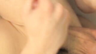Cute twink Rad showers and stuffs dildo in tight ass solo