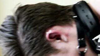 Lascivious Jason Valencia breeding young ass BDSM style