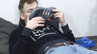ToeSuckingDudes.com - His rock hard cock slides in that gaping asshole real nice