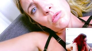 Double toy web cam sex with lusty lesbo Flora Milano