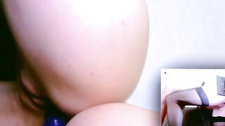 Double toy web cam sex with lusty lesbo Flora Milano