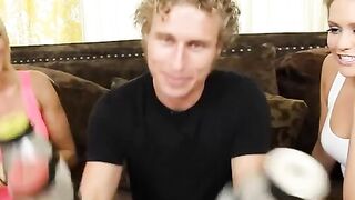 Anikka Albrite and Mia Malkova Share A Dude