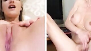 GirlsFollow.com - Kenna James' lesbian seduction and mutual masturbation