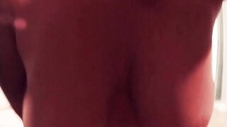 Chubby older woman with long boobies on a sex date