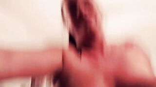 Chubby older woman with long boobies on a sex date