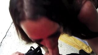 Outdoors date with sex and a Bae German Hispanic