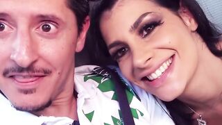 Holiday flirt Rosa Rozita fucks inside the taxi and hotel