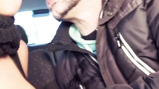 Outdoors nailed with filthy big tit MILF