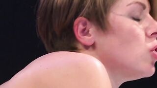 Classy whore Sasha Zima into an booty plowed gang bang