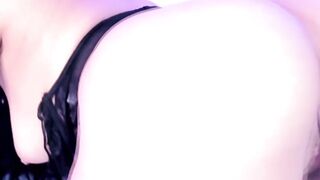Naughty Busty Babe Solo Masturbating In Bed