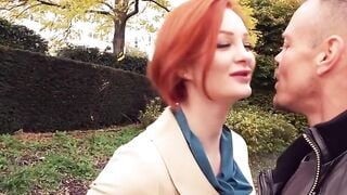 Big Titted British woman Zara Durose seduced on vacation