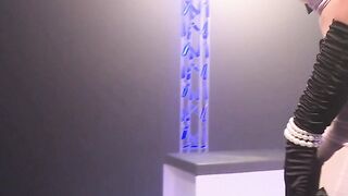 Anal gang bang inside the gentlemens club with a Hottie whore
