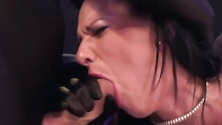 Anal gang bang inside the gentlemens club with a Hottie whore