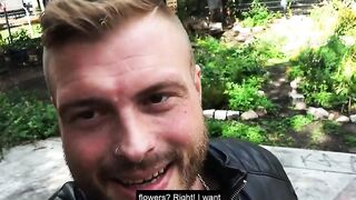 Secretly filming sex outdoors with a inked woman