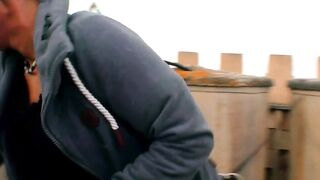 Mom emo ManyMystery fucks outside on vacation