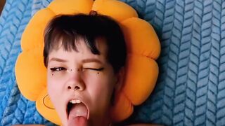 YOU HAVE TO SEE HOW SHE ENJOYS EVERY CUMSHOT