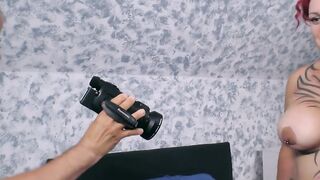Chubby wifey persuaded to shoot porn