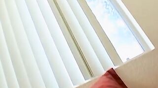 Horny young man Boomer Jacoby in a solo jack off before splashing hot loads