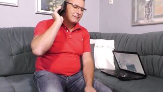 Lonely blonde meets strange dude for sex