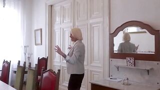Willing German woman with Goddess body seduced
