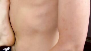 Gay perverts Bryce Corbin and Shane Allen suck each others toes and wanks off togethe