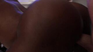 Black Mystique fucks a white fan with a huge penis